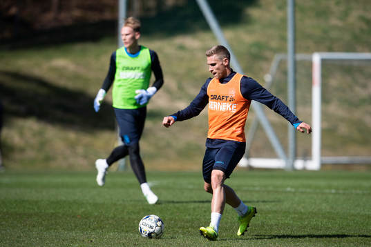 De tidigare IFK Göteborg-spelarna Pontus Dahlberg och Carl