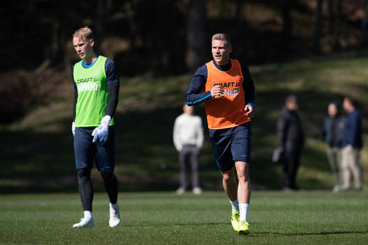 De tidigare IFK Göteborg-spelarna Pontus Dahlberg och Carl