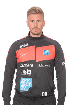 Norrbys TrÃ¤nare Carl-Johan SkoglÃ¶f poserar för ett porträtt den 24 april 2020 i Borås.