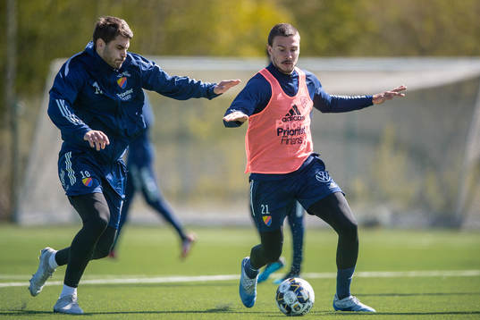 Astrit Ajdarevic och Erik Berg