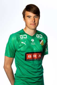 Sebastian Banozic, målvakt Häcken P19, poserar för ett porträtt den 18 maj 2020 i Göteborg.