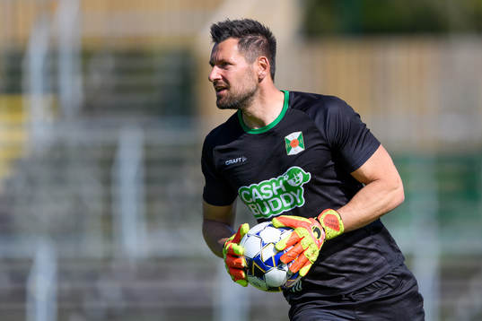 Varbergs målvakt Stojan Lukic