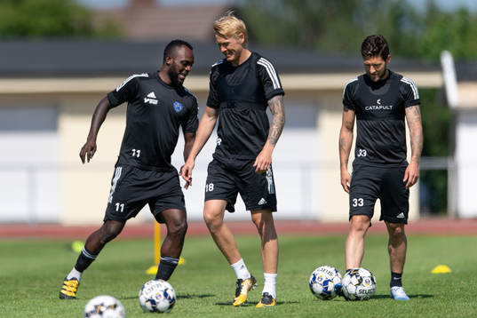 John Chibuike, Jacob Ericsson och Tibor Brink Joza