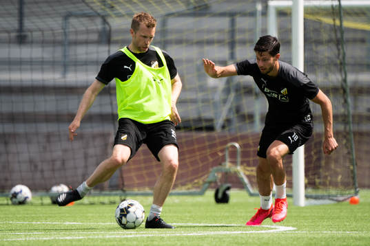 Rasmus Lindgren och Kevin Yakob