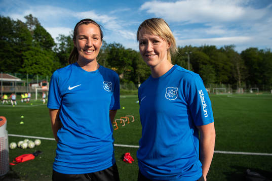 Elin Sandgren och Sofia Skog