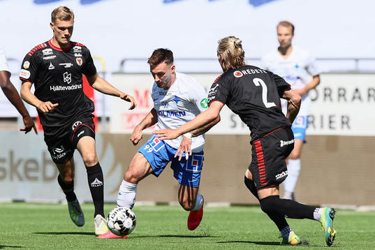 IFK Norrköpings Sead Haksabanovic mot Kalmars Henrik