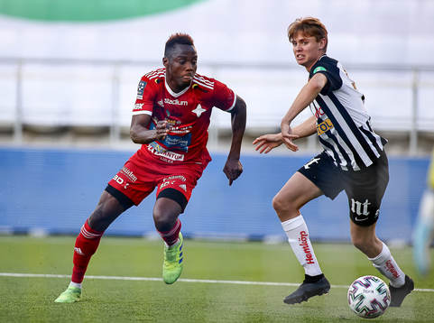 Luleås Patrick Kpozo och Sylvias Hadar Sundberg