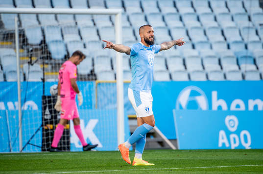 Malmö FFs Guillermo Molins jublar