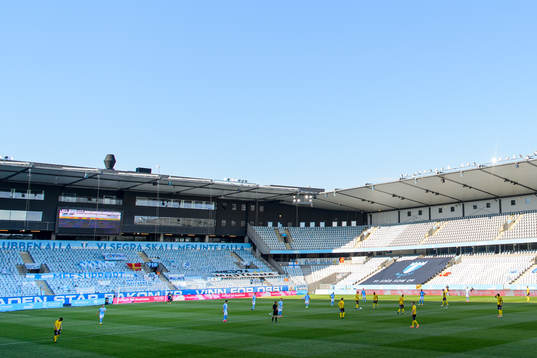 Översiktsbild över Eleda stadion