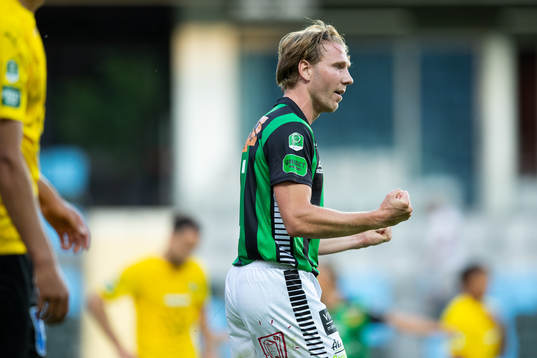 GAIS August Wängberg jublar