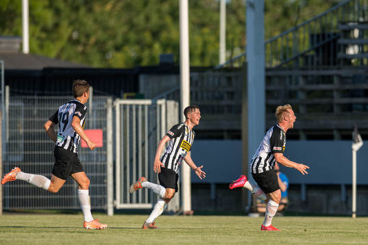 Landskronas Emil Jönsson, Kevin Jensen och Niklas Nielsen