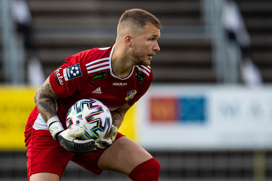 Eskilsminnes målvakt Pontus Löfvenmark