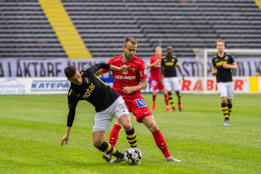 s Jasir Asani och IFK Norrköpings Andreas Blomqvist