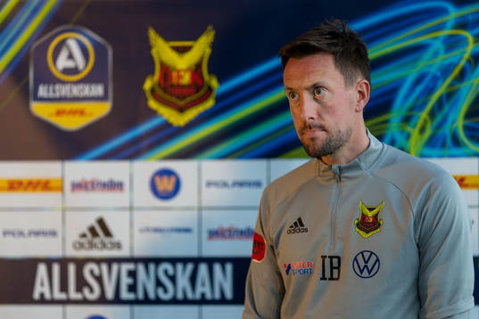 Östersunds tränare Ian Burchnall