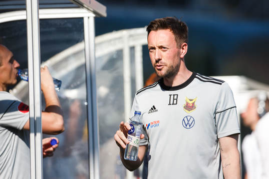 Östersunds tränare Ian Burchnall