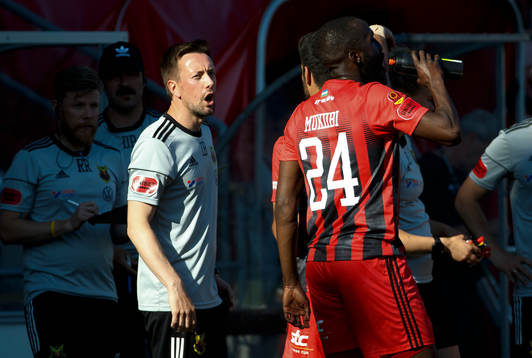 Östersunds tränare Ian Burchnall