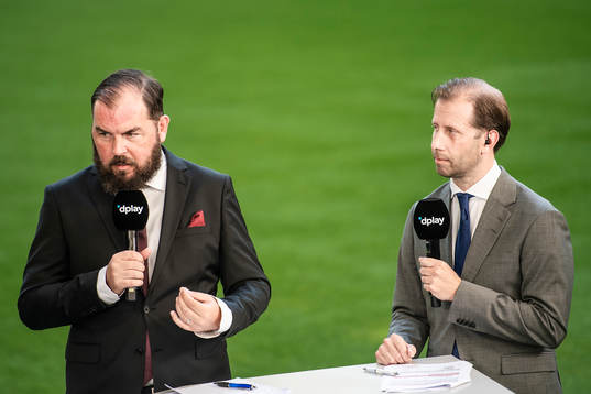 Dplay’s studio med Alexander Axén och Simon Bank