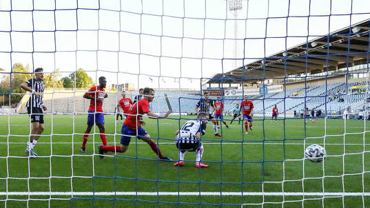 Mål 1-0 på övertid av Sylvias Robin Frej