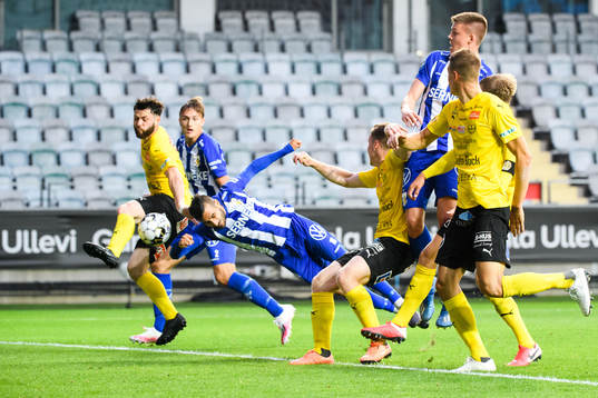 IFK Göteborgs Sargon Abraham gör 2-2