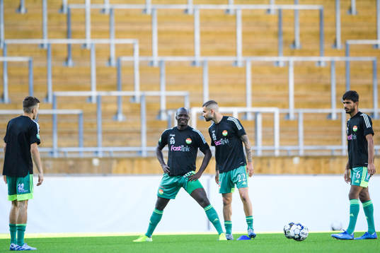 Dalkurds Kerfala Cissoko och Oscar Danielsson