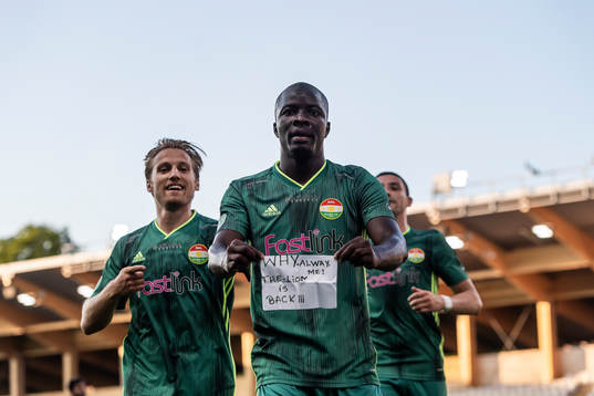 Dalkurds Kerfala Cissoko jublar