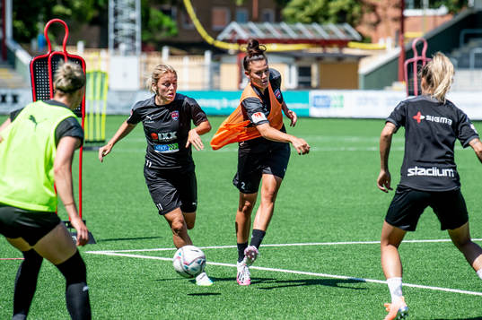 Mimmi Larsson och Katrine Veje