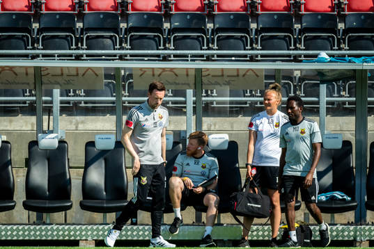 Östersunds tränare Ian Burchnall