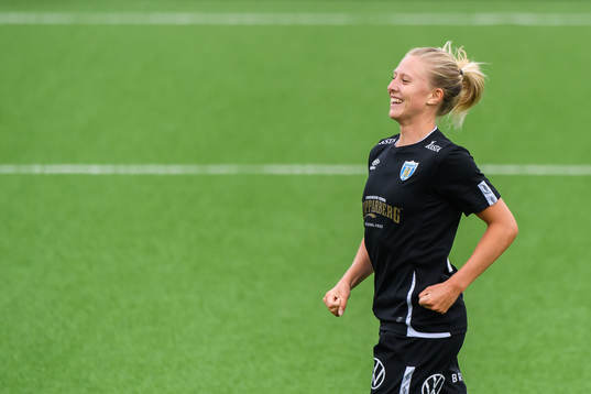 Göteborgs Rebecka Blomqvist jublar