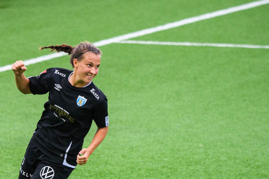 Göteborgs Julia Zigiotti Olme jublar