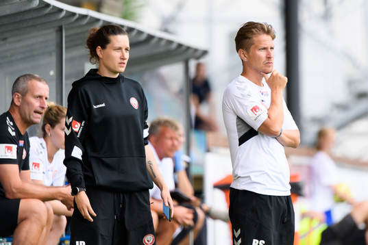 Kristianstads assisterande tränare Johanna B. Rasmussen