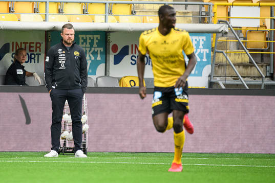 Elfsborgs manager Jimmy Thelin