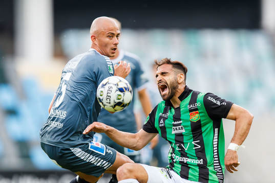 Brages Carlos Garcia Ambrosiani och GAIS Mervan Celik