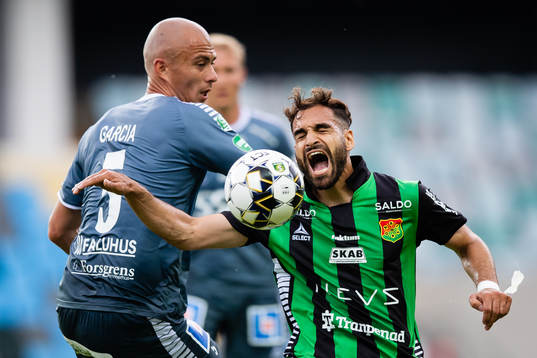 Brages Carlos Garcia Ambrosiani och GAIS Mervan Celik