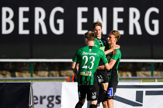 Varbergs Alexander Johansson, Gustav Norlin och Anton