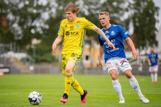 Sundsvalls Oliver Berg och Trelleborgs Erik Andersson