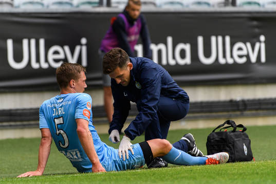 AFC Eskilstunas Gustav Jarl får vård