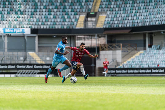 AFC Eskilstunas Abdel Rhamane Khalil Diarra och Örgrytes