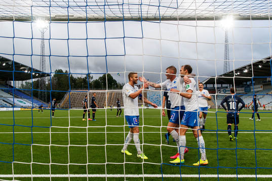 IFK Norrköpings Christoffer Nyman, Eric Smith och Lars