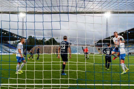 IFK Norrköpings Christoffer Nyman, Eric Smith och Lars