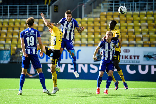IFK Göteborgs Mattias Bjärsmyr och Victor Wernersson