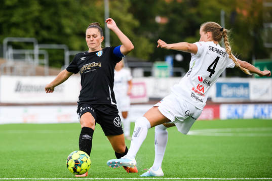 Göteborgs Vilde Böe Risa och Växjös Ria Öling