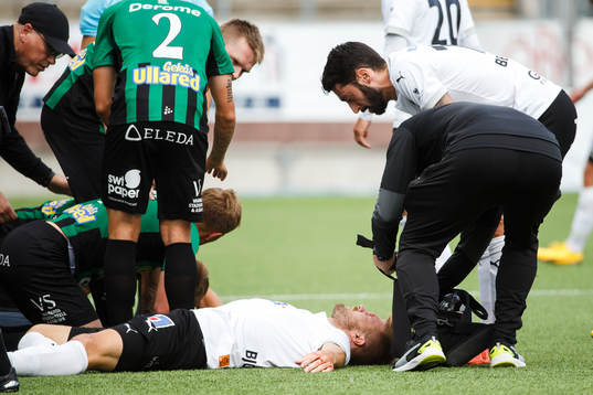 Örebros Erik Björndahl får vård