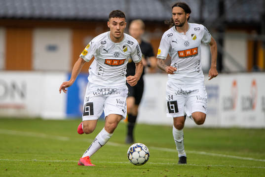 Häckens Ali Youssef  och Leonard Zuta