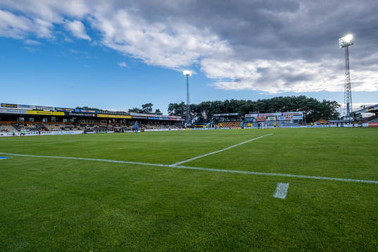 Generell vy över Strandvallen