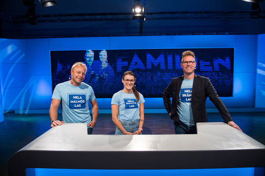 Anders Andersson, Saga Fredriksson och Magnus Svensson i