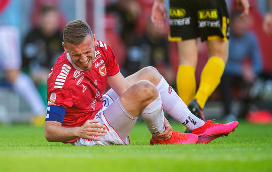 Kalmars Fidan Aliti har ont