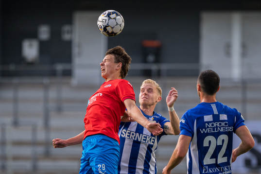Helsingborgs Alex Timossi och IFK Göteborgs Victor