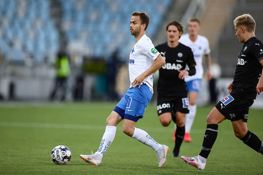 IFK Norrköpings Andreas Blomqvist och Örebros Dennis