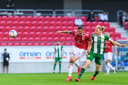 Hammarbys Gustav Ludwigson gör 1-2