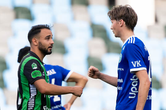 GAIS Richard Yarsuvat och Umeås Mikael Wikström